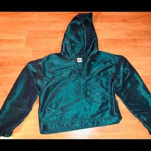 Vintage cropped windbreaker